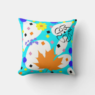 Autumn party throw pillow