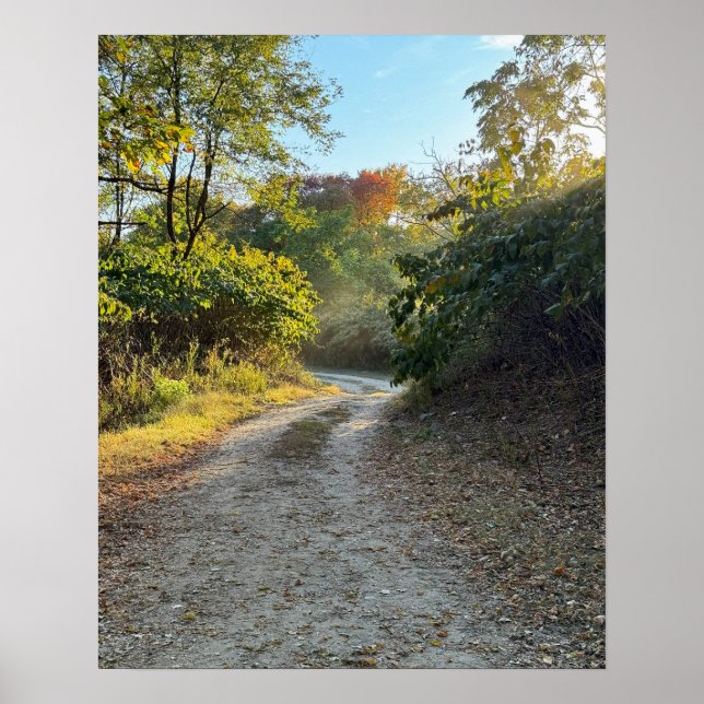 Autumn Pathway Poster (Front)