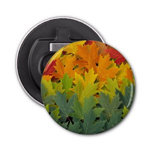 Autumn Pattern 2 Bottle Opener