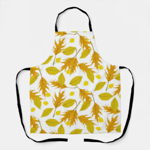Autumn pattern apron