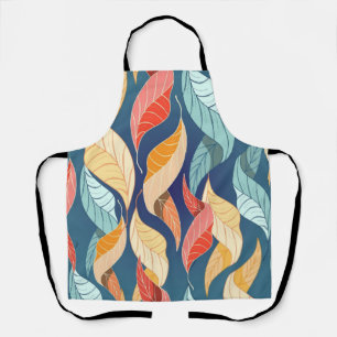 Autumn pattern apron