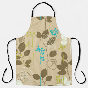 Autumn pattern apron