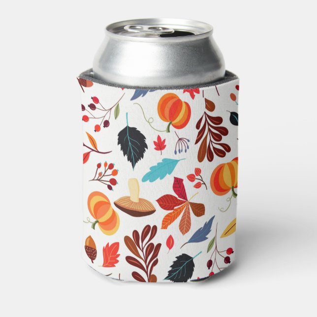 Autumn Pattern Can Cooler (Can Back)