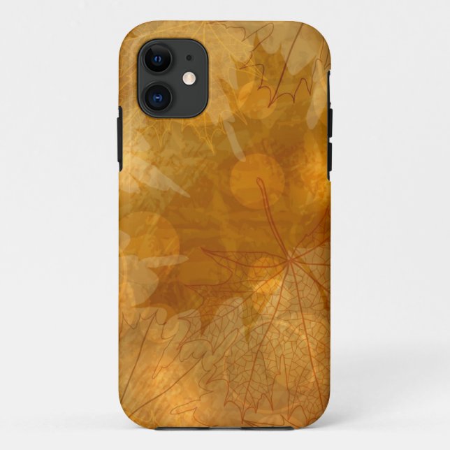 Autumn pattern Case-Mate iPhone case (Back)