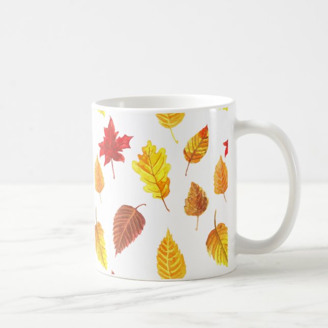 Autumn pattern coffee mug (Right)