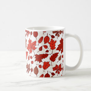 Autumn pattern coffee mug