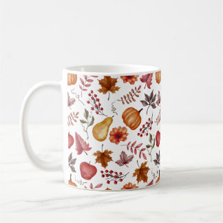 Autumn Pattern Coffee Mug
