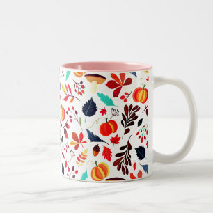 Autumn Pattern Coffee Mug