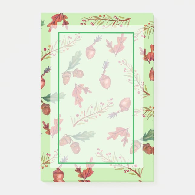 Autumn Pattern  Custom  Notes (Front)