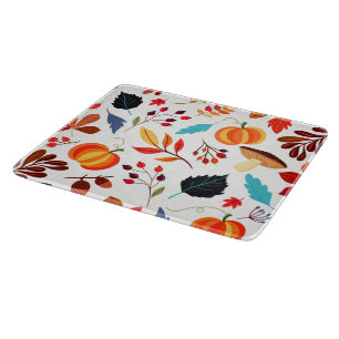 Autumn Pattern Cutting Board