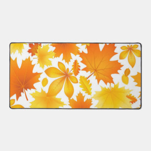Autumn pattern desk mat