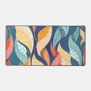 Autumn pattern desk mat