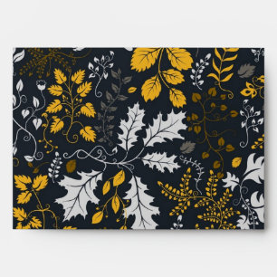 Autumn pattern envelope