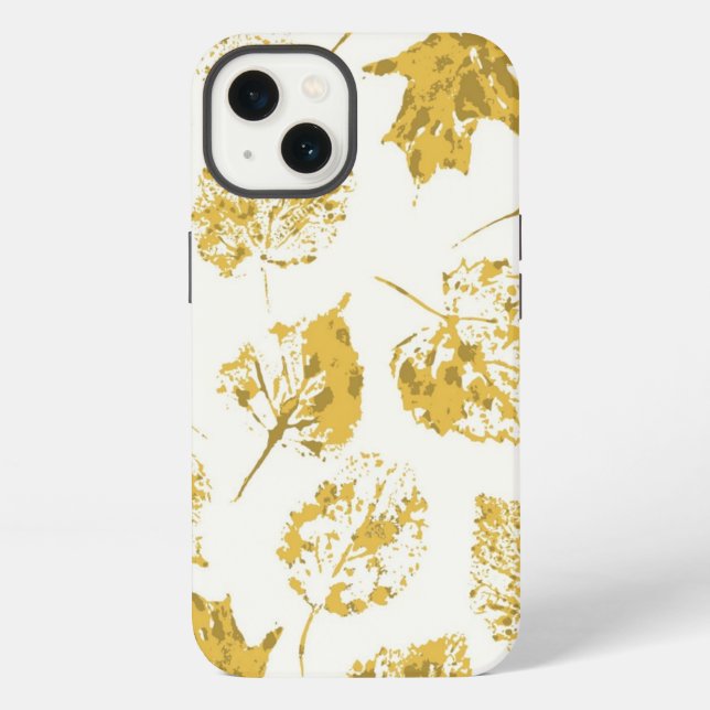 Autumn pattern iPhone case (Back)