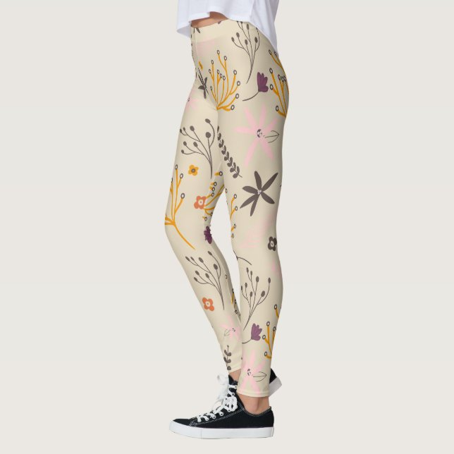 Autumn Pattern Legging (Left)