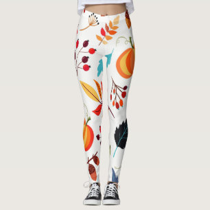 Autumn Pattern Leggings