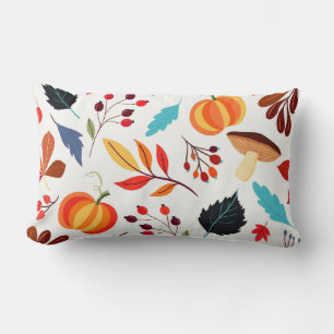 Autumn Pattern Pillow Fall