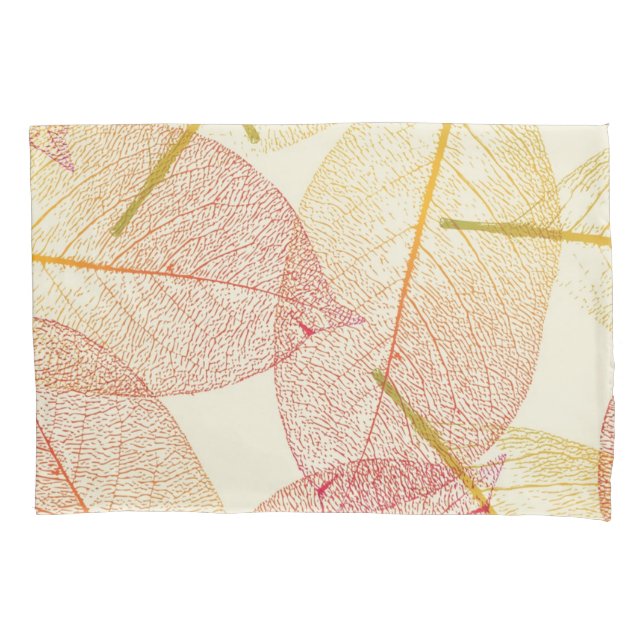 Autumn pattern pillowcase (Front)