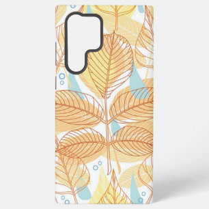 Autumn pattern samsung galaxy case