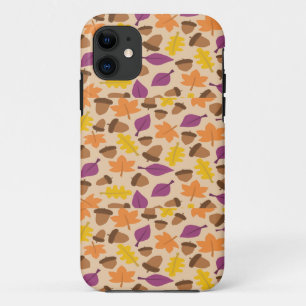 Autumn patterned iPhone 11 case