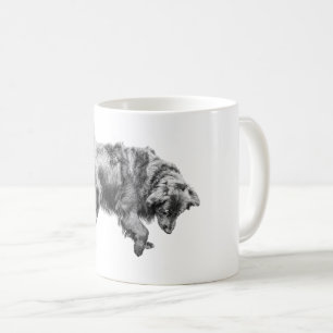 Autumn Pause in Golden Hush Coffee Mug