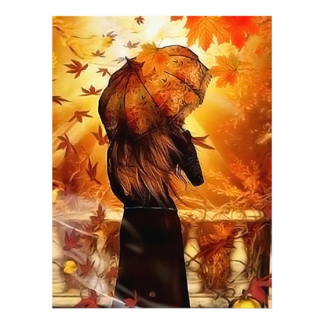 Autumn  photo print (Front)