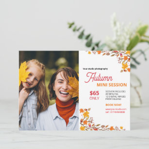 Autumn Photography Mini session Template