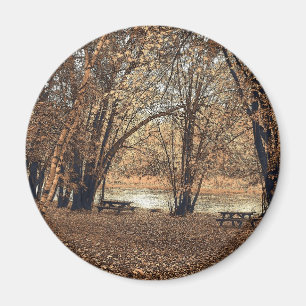 Autumn Picnic Magnet