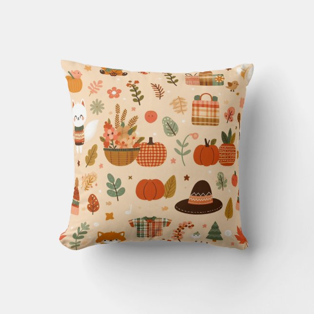 autumn pillow cushion (Front)