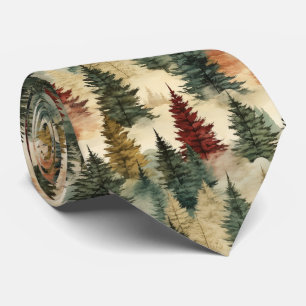 Autumn Pine Tie