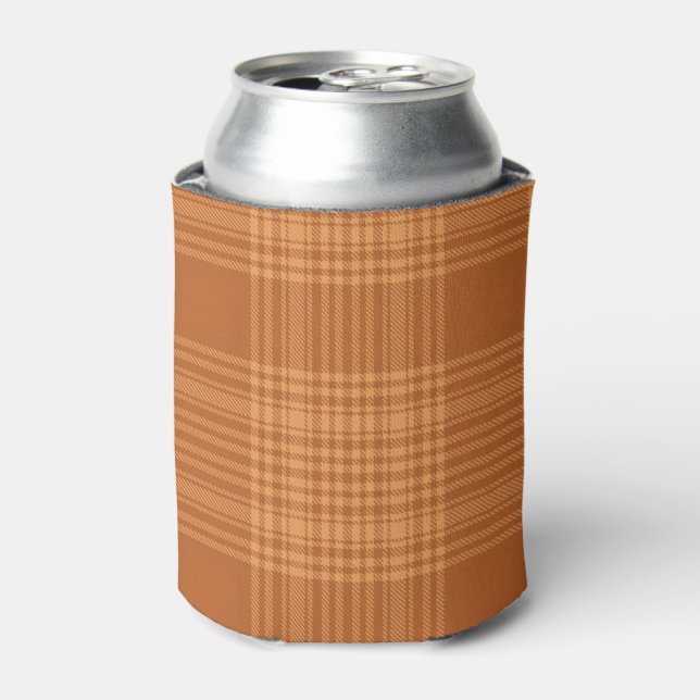 Autumn Plaid Can Cooler (Can Front)