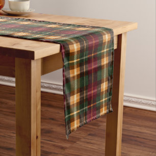 Autumn Plaid Medium Table Runner