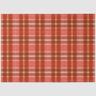 Autumn Plaid Series Design 12 Tissue Paper