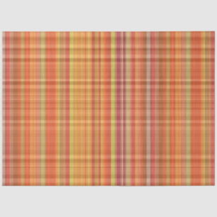 Autumn Plaid Series Design 26 Tissue Paper