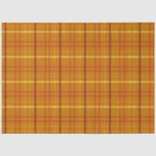 Autumn Plaid Series Design 6 Tissue Paper