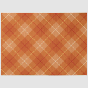 Autumn Plaid Series Design 7 Tissue Paper