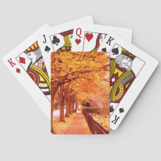 Autumn Playing Cards