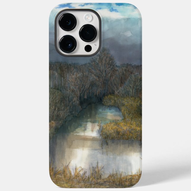 autumn pond Case-Mate iPhone case (Back)
