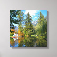 Autumn pond idyll
