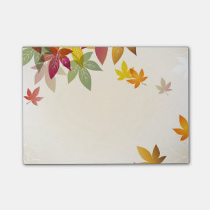 Autumn Post It Notes