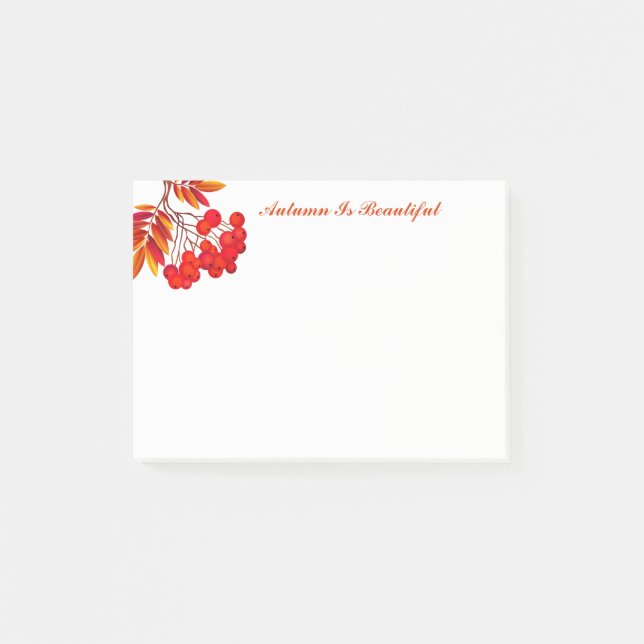 Autumn Post Notes (Front)