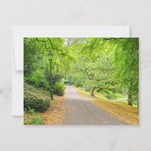 Autumn postcard