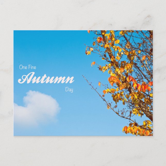 Autumn Postcard (Front)