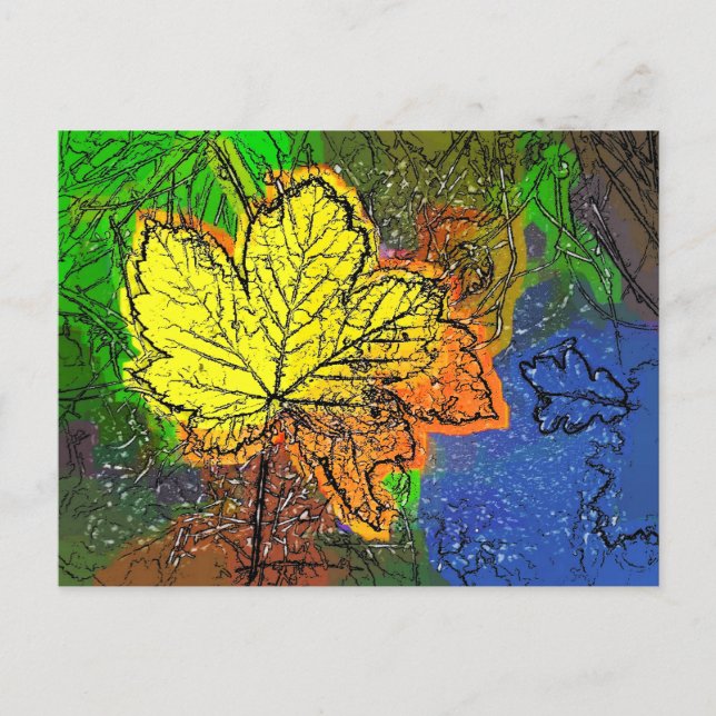 AUTUMN POSTCARD (Front)