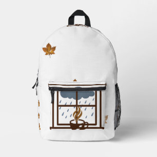 Autumn Printed Backpack