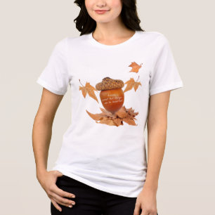 Autumn Proof That Change Can Be Beautiful Fall Tri-Blend Shirt