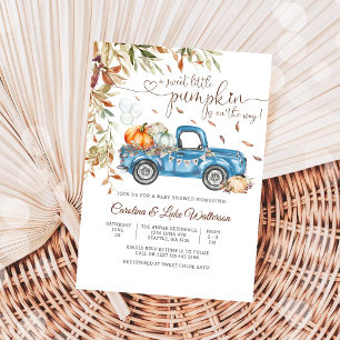Autumn Pumpkin Baby Shower Invitation