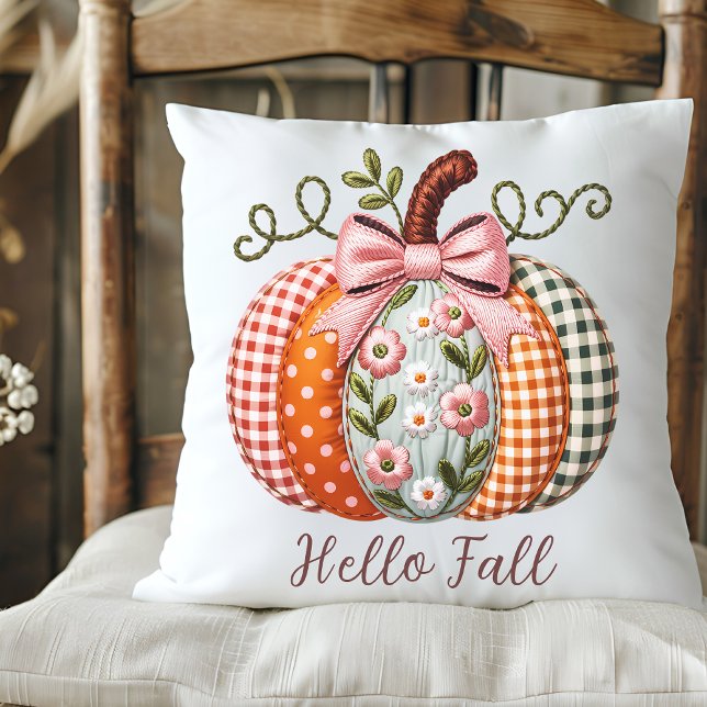 Autumn Pumpkin Cushion (Creator Uploaded)