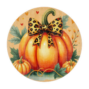 Autumn Pumpkin Cutting Board