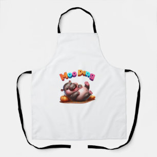 Autumn Pumpkin Fall Foliage Festival! MOO DENG Bab Apron